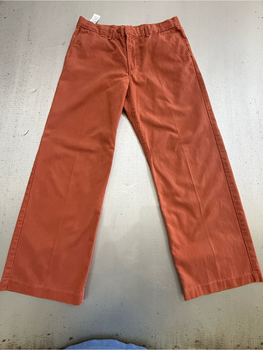 Levi’s Baggy Trouser Pants 31 x 30 Rust Orange Wide Leg Baggy chino Y2K Skater